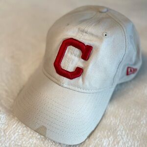 Cleveland Indians C Adjustable New Era Hat